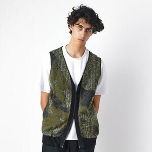 Common Market The Henrik Vest V-Neck Wool Mohar Blend Sweater Vest Small